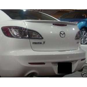 Mazda 3 Sedan JSP® OE Style Lip Spoiler 2010 11 12   Primed (Fits 