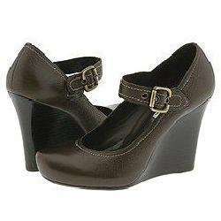    Via Spiga Womens Live Tmoro Leather Mary Jane Wedge Pump Shoes