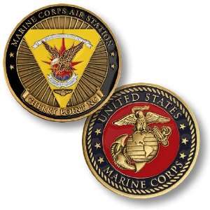 Marine Corps Air Station Cherry Point, NC Challenge Coin 