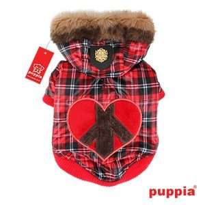  Puppia Peace Generation Winter Jacket   Red XXL (Chest 26 