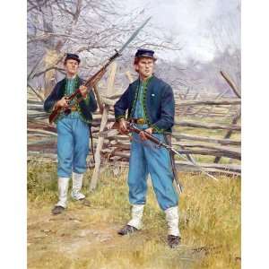 Don Troiani   69th Penn. Irish Volunteer Infantry, Baker Zouaves