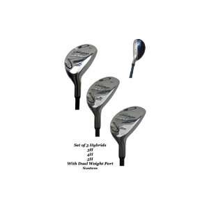  New Linksman Golf Mens X7 Hybrid Set 3h 4h 5h Sports 