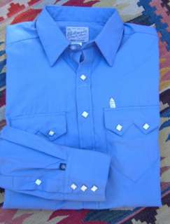 6940p Peri Rockmount Western Cowboy Dress Shirt Sm  
