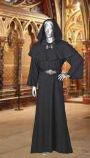 Medieval Wicca Pagan Ritual Robe with Hood Handmade Natural Cotton 