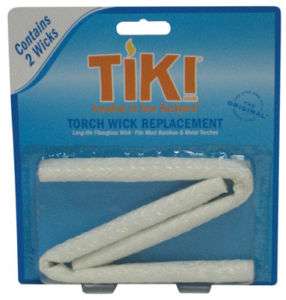 Tiki Torch Wicks Fits Tiki Brand Torches 2 Pack New  