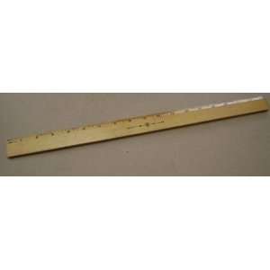  Westcott 18 inch Wooden Ruler   Measures in inches only 
