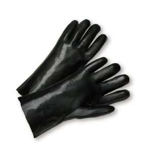 West Chester 18 Large Black PVC Smooth Finish Glove  