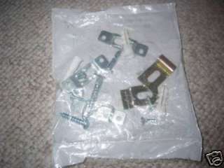 This is for 1 set of security hanger hardware for wood picture frames 