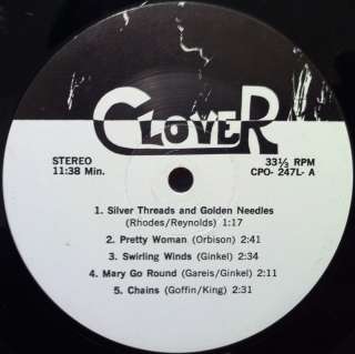 CLOVER s/t LP Private MN 70s Hard Rock VG  