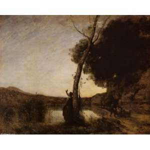  FRAMED oil paintings   Jean Baptiste Corot   24 x 20 