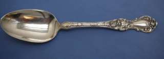 Wallace 1835 Floral Serving Spoon Silver Plate FS  