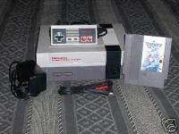 NINTENDO NES SYSTEM W/ACCS/90 DAY GUAR & NEW 72 PIN  