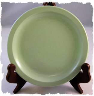 Vintage Green Dallas Ware Melamine Dessert Plate NICE  