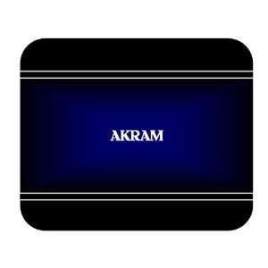    Personalized Name Gift   AKRAM Mouse Pad 