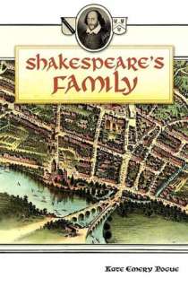 shakespeare s family kate emery pogue hardcover $ 39 95