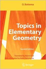 Topics in Elementary Geometry, (0387781307), O. Bottema, Textbooks 