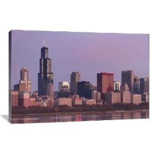  Chicago at Sunrise   Gallery Wrapped Canvas   Museum 