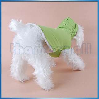 Dog Pet Hoodie Sleeveless Coat Vest Clothes Apparel New  