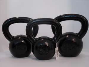 New Kettlebell Set 15 20 25 lb Crossfit mma kettle bell  