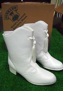   Stacie Majorette Marching Band Color Guard Flag Corps Boot – White