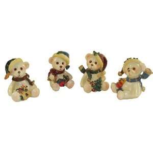 Club Pack Of 96 Classic Holiday Bear Figures 3 