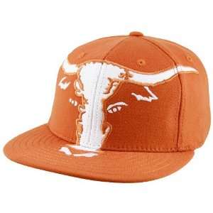 Top of the World Texas Longhorns Focal Orange In Your Face 1 Fit Hat 