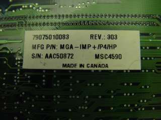 Matrox Impression Plus PCI VGA MGA IMP+/P4/HP 553 03  