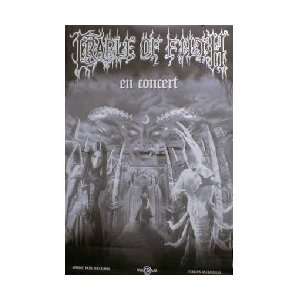  Music   Rock Posters Cradle Of Filth   Concert Poster 
