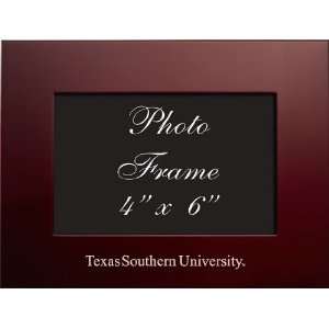  Texas Southern University   4x6 Brushed Metal Picture 