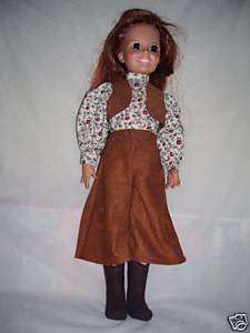 Crissy Doll Pattern #VSP 14 Gaucho Outfit Cowboy Boots  
