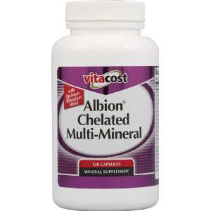  Vitacost Albion Chelated Multi Mineral    120 Capsules 