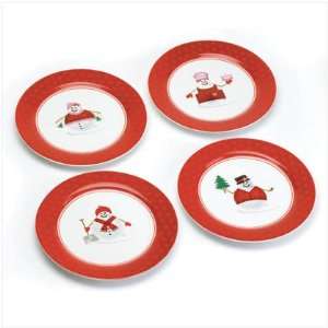 Perfectly Plaid Christmas Dinner Plates 