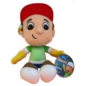 Disney Beanz Handy Manny Plush Soft Doll Toy 9 Manny  