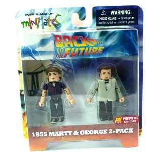  Back To The Future PX Previews Exclusive Minimates 2Pk 