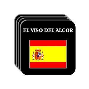 Spain [Espana]   EL VISO DEL ALCOR Set of 4 Mini Mousepad Coasters