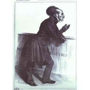  Hand Made Oil Reproduction   Honoré Daumier   24 x 34 