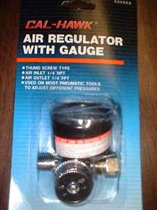 Cal Hawk Air Regulator w/Gauge 1/4 NPT  