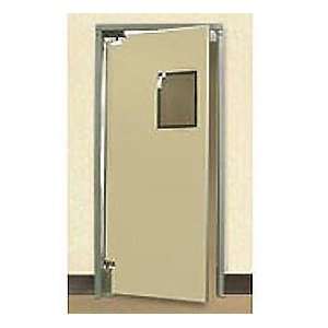  30 X 70 Single Panel Medium Duty Beige Impact Door 