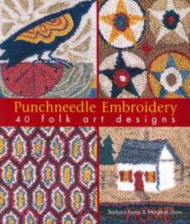   Punchneedle Embroidery 40 Folk Art Designs by 