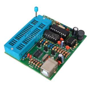 USB DIP PIC Development Programmer Board Kit ICSP+Cable  