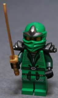   New Ninjago Green Ninja Lloyd ZX Minifigure & Lord Garmadon 9450 9446