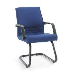  o Alera o   Rici Series Guest Chair, Blue Fabric