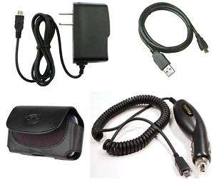   Charger+USB Data Cable+Case for Boost Mobile BlackBerry Style 9670