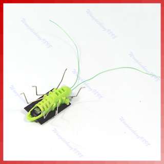 Solar Power Robot Insect Bug Locust Grasshopper Toy Fun  