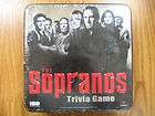 Sopranos Trivia Game HBO Collector Tin New in Box  