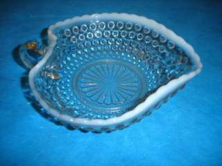 anchor hocking moon stone opalescent nappy bowl  
