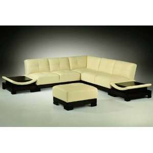  New 6PC Contemporary Leather Sectional Sofa Set #MF 269 