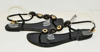 Tory Burch Black Patent Sandal Woman Shoes Sz 11 M*  