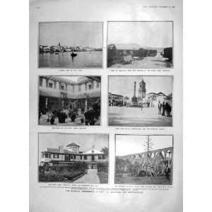  1905 MOROCCO ALGECIRAS GIBRALTAR CHARING TRAIN EDITH