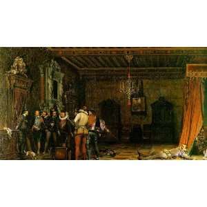   , painting name Assassination, By Delaroche Paul 